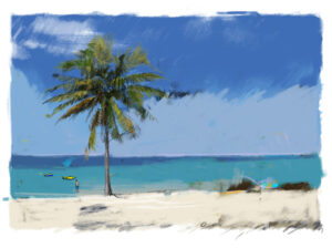 12:16, Cuba. Playa Santa María del Mar .